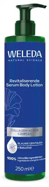 De Online Drogist Weleda Revitaliserende Serum Body Lotion Blauwe Gentiaan aanbieding