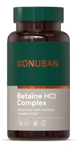 De Online Drogist Bonusan Betaïne HCI Complex Capsules aanbieding