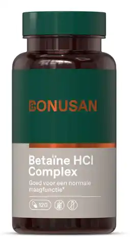De Online Drogist Bonusan Betaïne HCI Complex Capsules aanbieding