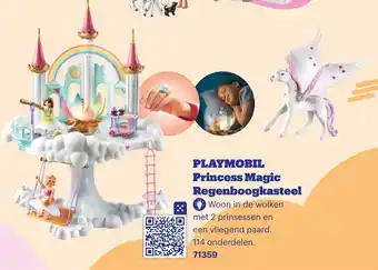 Bol.com PLAYMOBIL Princess Magic Regenboogkasteel aanbieding