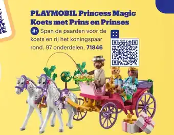 Bol.com PLAYMOBIL Princess Magic Koets met Prins en Prinses aanbieding