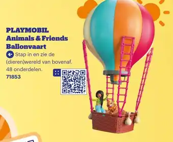 Bol.com PLAYMOBIL Animals & Friends Ballonvaart aanbieding