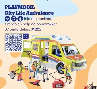 Bol.com PLAYMOBIL City Life Ambulance aanbieding