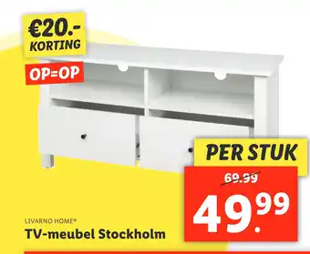 Lidl TV-meubel Stockholm aanbieding