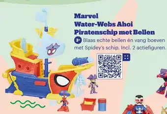 Bol.com Marvel Water Webs Ahoi Piratenschip met Bellen aanbieding