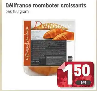 Dagwinkel Délifrance Roomboter Croissants aanbieding