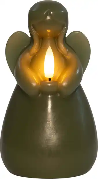 Intratuin Anna's Collection LED stompkaars Ange engel groen D 8 H 14,5 cm aanbieding