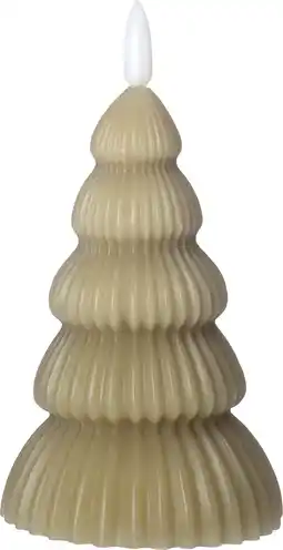 Intratuin Intratuin LED stompkaars kerstboom Juna groen D 8,5 H 17,5 cm aanbieding