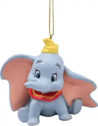 Intratuin Disney kerst ornament Dombo grijs 9 x 7 x 8 cm aanbieding