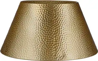 Intratuin Mica Decorations kerstboommand goud 50 x 30 x 26 cm aanbieding