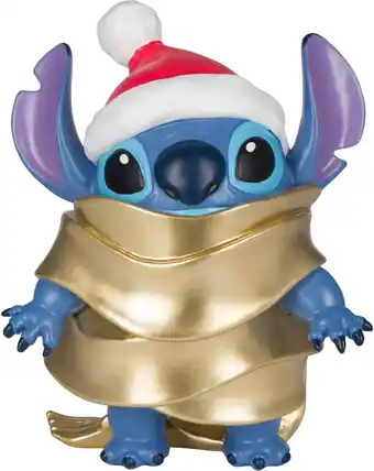 Intratuin Disney kerstfiguur Lilo & Stitch stitch blauw 16 x 10,5 x 20,5 cm aanbieding
