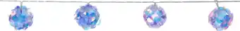 Intratuin Intratuin lichtsnoer bal iriserend met 10 lampjes warm wit 5 x 5 x 165 cm aanbieding