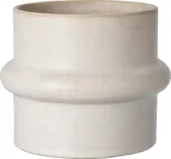 Intratuin Intratuin bloempot Helle crème D 19,5 H 15,5 cm aanbieding