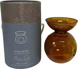Intratuin Intratuin olie geurbrander met geurolie Indi Pure Silk bruin D 11 H 18 cm aanbieding