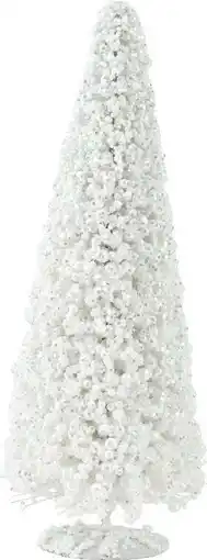 Intratuin Decoris decoratieboom Foam wit D 15 H 40 cm aanbieding