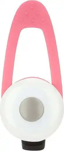 Intratuin Intratuin veiligheidslamp hond Wiel Blinker roze 9 x 4 x 2 cm aanbieding