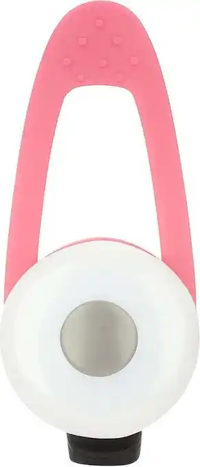 Intratuin Intratuin veiligheidslamp hond Wiel Blinker roze 9 x 4 x 2 cm aanbieding