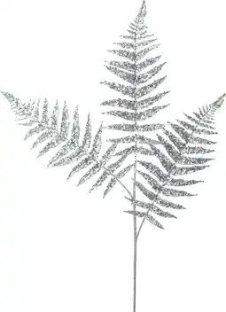 Intratuin Intratuin kersttak Bernt varen zilver 78 cm aanbieding