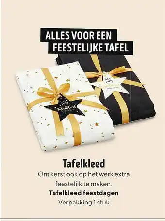 Jumbo Tafelkleed Feestdagen aanbieding