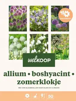 Welkoop Welkoop Hyacint Zomerklokje Allium Biodiversiteit - Bloembollen - Gemengd - 50stuks aanbieding