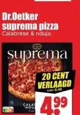 Dirk Dr.Oetker suprema pizza aanbieding
