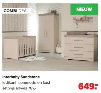 Baby-Dump Interbaby Sandstone aanbieding