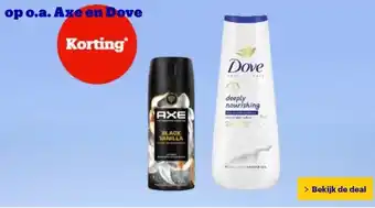 Bol.com op o.a. Axe en Dove aanbieding