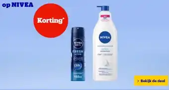 Bol.com op NIVEA aanbieding