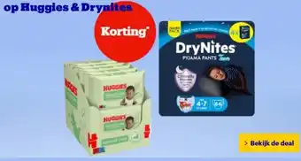Bol.com op Huggies & Drynites aanbieding
