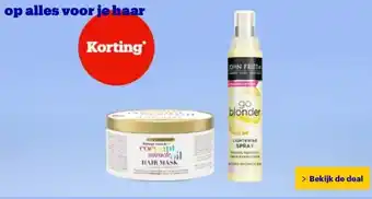 Bol.com op alles voor je haar aanbieding