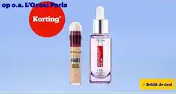 Bol.com op o.a. L'Oréal Paris aanbieding