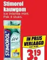 Dirk Stimorol kauwgom aanbieding