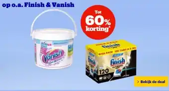 Bol.com op o.a. Finish & Vanish aanbieding