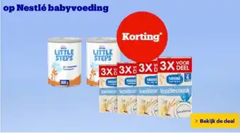 Bol.com op Nestlé babyvoeding aanbieding