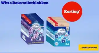 Bol.com Witte Reus toiletblokken aanbieding