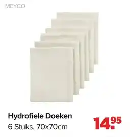 Baby-Dump Hydrofiele Doeken aanbieding