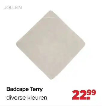Baby-Dump Badcape Terry aanbieding