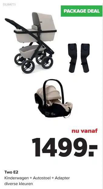 Baby-Dump Two E2 aanbieding