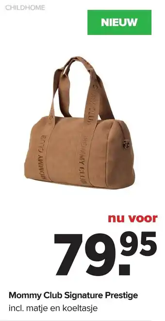 Baby-Dump Mommy Club Signature Prestige aanbieding