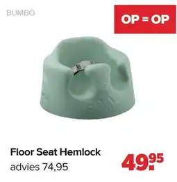 Baby-Dump Floor Seat Hemlock aanbieding