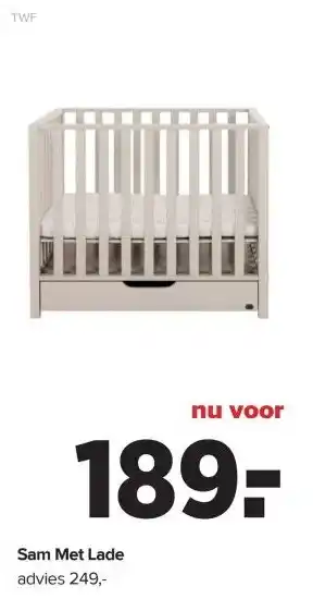 Baby-Dump Sam Met Lade aanbieding