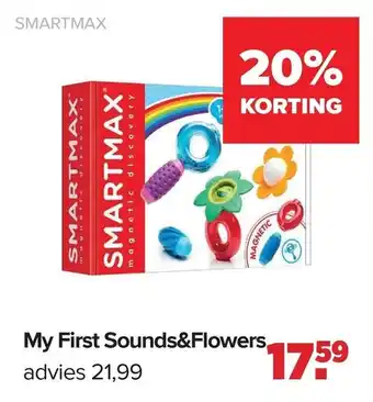 Baby-Dump My First Sounds&Flowers aanbieding