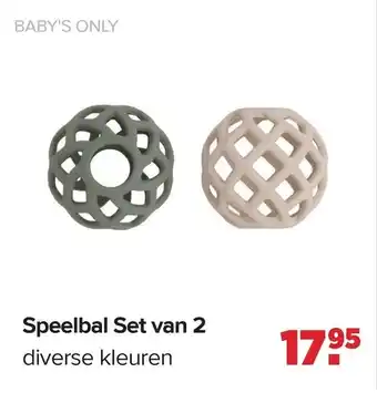 Baby-Dump Speelbal Set van 2 aanbieding