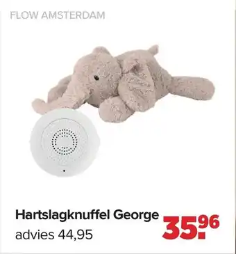 Baby-Dump Hartslagknuffel George aanbieding