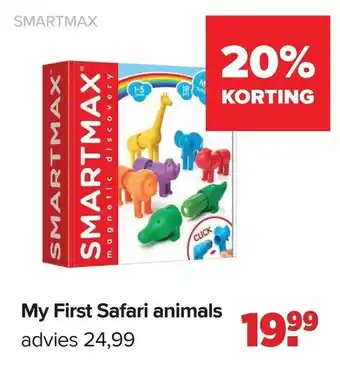 Baby-Dump My First Safari animals aanbieding