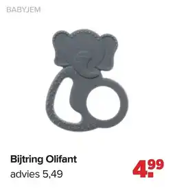 Baby-Dump Bijtring Olifant aanbieding