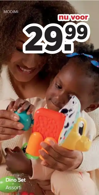 Baby-Dump Dino Set aanbieding