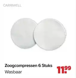 Baby-Dump Zoogcompressen aanbieding