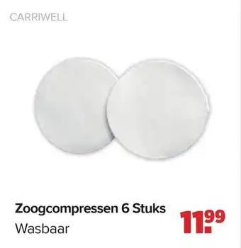 Baby-Dump Zoogcompressen aanbieding