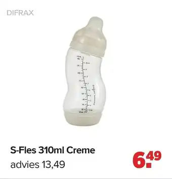 Baby-Dump S-Fles Creme aanbieding